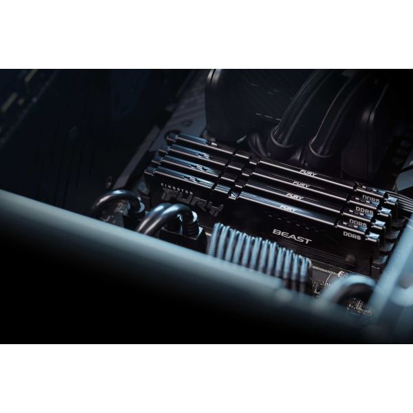 Kingston Technology FURY Beast 64GB 6000MT/s DDR5 CL30 DIMM (Kit of 2) Black EXPO (KF560C30BBEK2-64)