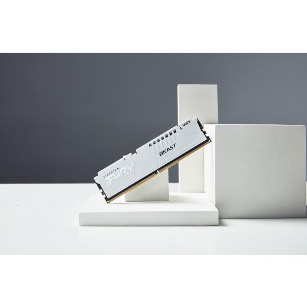 Kingston Technology FURY Beast 16GB 6000MT/s DDR5 CL30 DIMM White EXPO (KF560C30BWE-16)