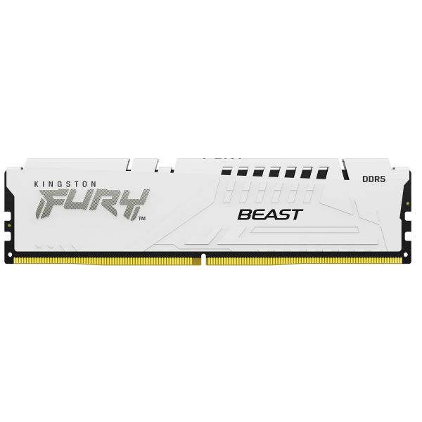 Kingston Technology FURY Beast 64GB 6400MT/s DDR5 CL32 DIMM (Kit of 2) White EXPO (KF564C32BWEK2-64) Kingston Technology FURY Beast 64GB 6400MT/s DDR5 CL32 DIMM (Kit of 2) White EXPO (KF564C32BWEK2-64)