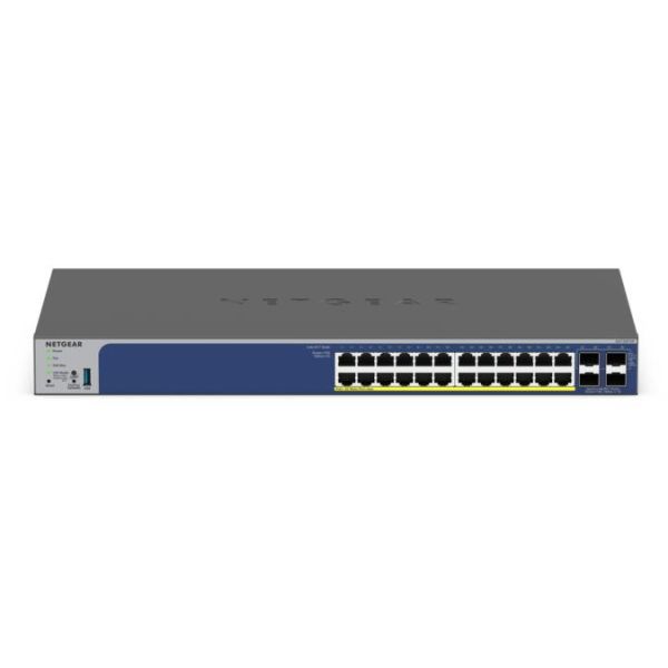 NETGEAR GS728TXP L2/L3 10G Ethernet (100/1000/10000) Power over Ethernet (PoE) Zwart (GS728TXP-300EUS)