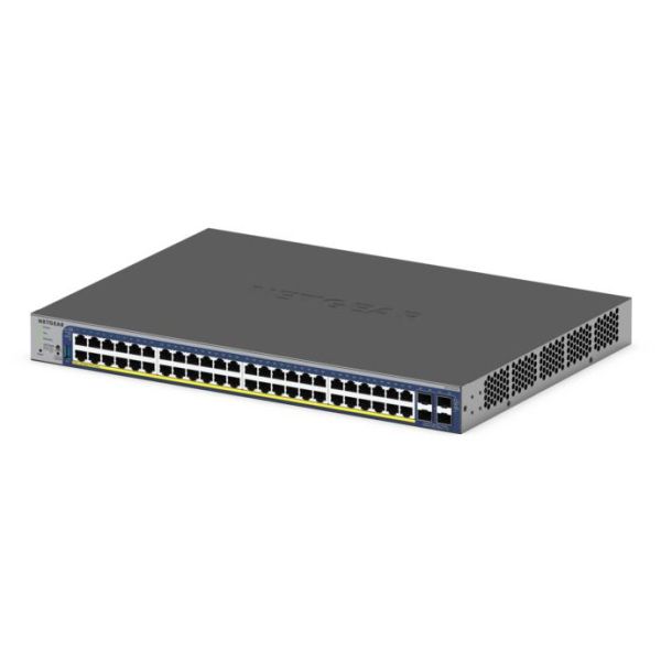 NETGEAR GS752TXP Managed L2/L3/L4 10G Ethernet (100/1000/10000) Power over Ethernet (PoE) Zwart (GS752TXP-300EUS)