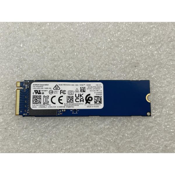 HP SPS-SSD 128GB M.2 2280 PCIe NVMe TLC (L37282-003)