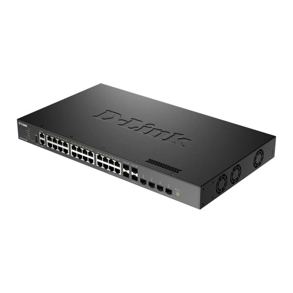 D-Link DXS-3410-32XY netwerk-switch Managed L3 Fast Ethernet (10/100) Zwart (DXS-3410-32XY/E)