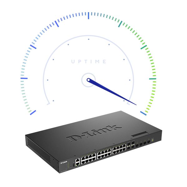D-Link DXS-3410-32XY netwerk-switch Managed L3 Fast Ethernet (10/100) Zwart (DXS-3410-32XY/E)