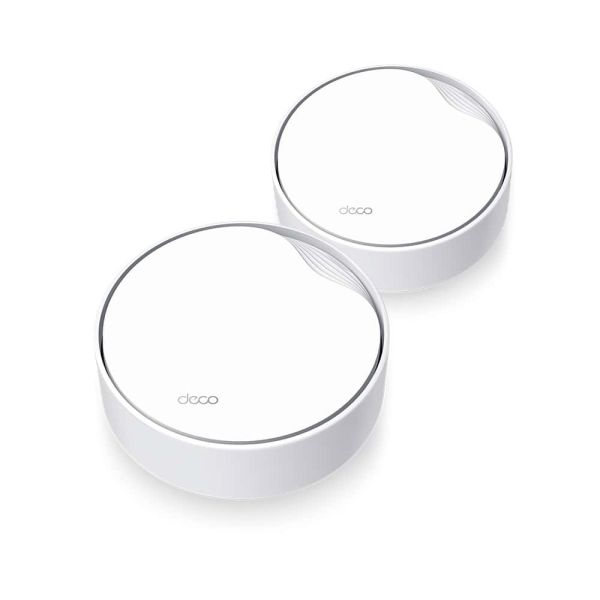 TP-Link DECO X50-POE(2-PACK) mesh-wifi-systeem Dual-band (2.4 GHz / 5 GHz) Wi-Fi 6 (802.11ax) Wit Intern (DECOX50POE(2-PACK))