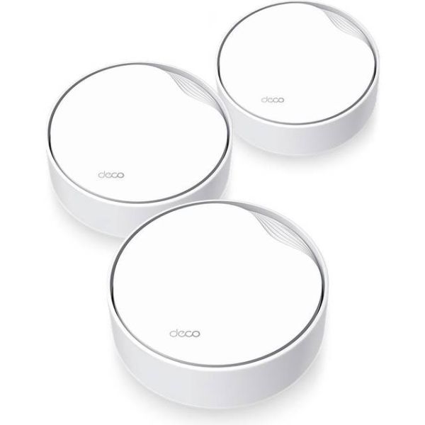 TP-Link AX3000 Outdoor/Indoor Mesh Wi-Fi 6 3pack (DECOX50POE(3-PACK))