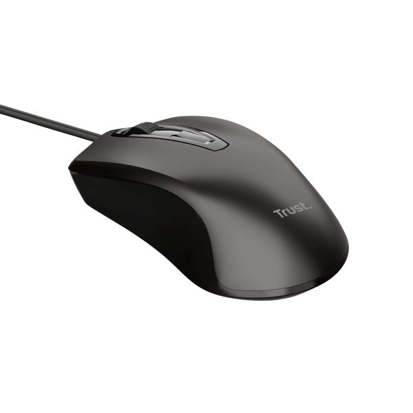 Trust 24657 muis Kantoor Ambidextrous USB Type-A Optisch 1200 DPI (24657)