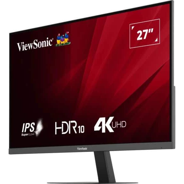 Viewsonic VA VA2708-4K-HD computer monitor 68,6 cm (27") 3840 x 2160 Pixels 4K Ultra HD LED Zwart (VA2708-4K-HD) Viewsonic VA VA2708-4K-HD computer monitor 68,6 cm (27") 3840 x 2160 Pixels 4K Ultra HD LED Zwart (VA2708-4K-HD)