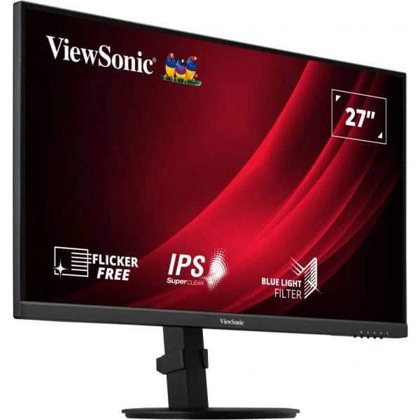 Viewsonic VG Series VG2709-2K-MHD-2 LED display 68,6 cm (27") 2560 x 1440 Pixels Quad HD Zwart (VG2709-2K-MHD-2)