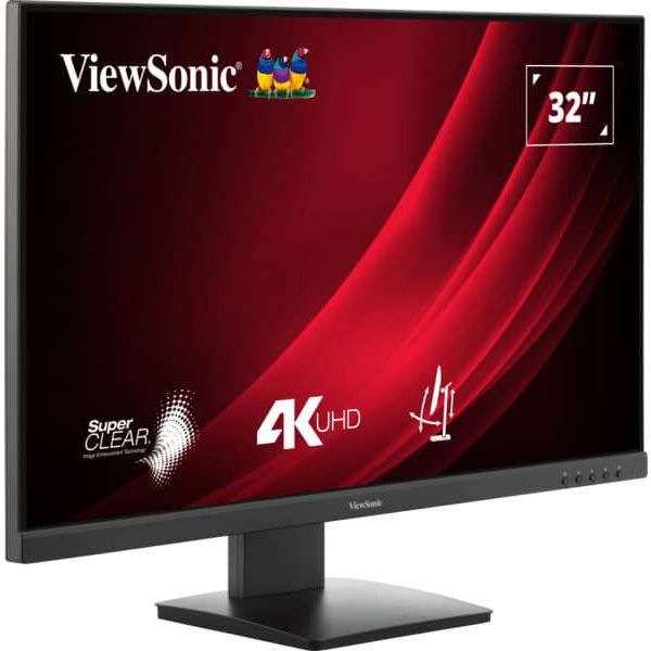 Viewsonic VG3208-4K computer monitor 81,3 cm (32") 3840 x 2160 Pixels 4K Ultra HD LED Zwart (VG3208-4K)