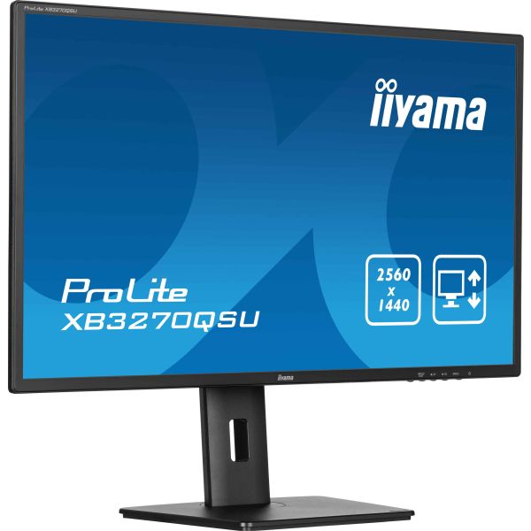 iiyama ProLite XB3270QSU-B1 computer monitor 81,3 cm (32") 2560 x 1440 Pixels Wide Quad HD LED Zwart (XB3270QSU-B1)