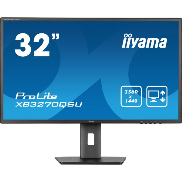 iiyama ProLite XB3270QSU-B1 computer monitor 80 cm (31.5") 2560 x 1440 Pixels Quad HD LED Zwart (XB3270QSU-B1)