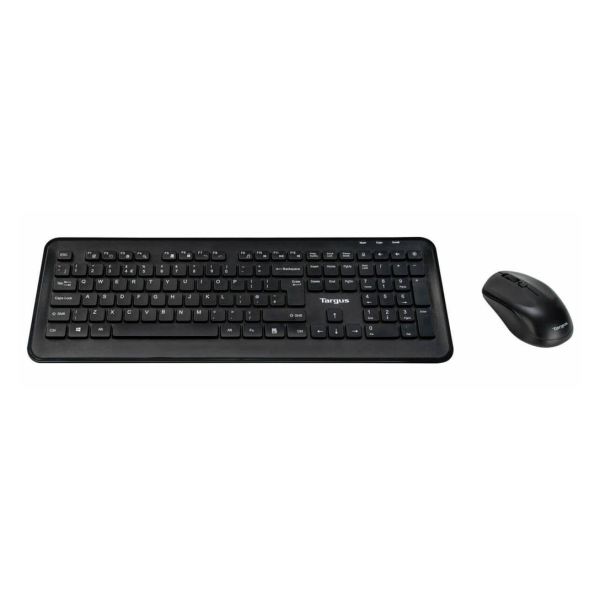 Targus AKM610NO toetsenbord Inclusief muis Universeel RF Draadloos QWERTY Scandinavisch Zwart (AKM610NO)