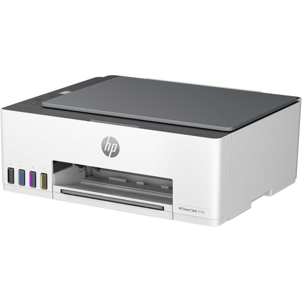 HP Smart Tank 5105 All-in-One-printer, Kleur, Printer voor Thuis en thuiskantoor, Printen, kopiëren, scannen, Draadloos; printertank voor grote volumes; printen vanaf telefoon of tablet; scannen naar pdf (1F3Y3A)