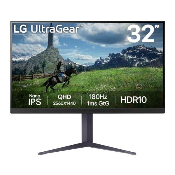 LG 32GS85Q-B computer monitor 80 cm (31.5") 2560 x 1440 Pixels Quad HD Zwart (32GS85Q-B.AEU)