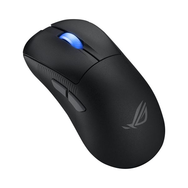 ASUS ROG Keris II Ace Wireless AimPoint Black muis Gamen Rechtshandig RF Wireless + Bluetooth + USB Type-A Optisch 42000 DPI (90MP03N0-BMUA00)