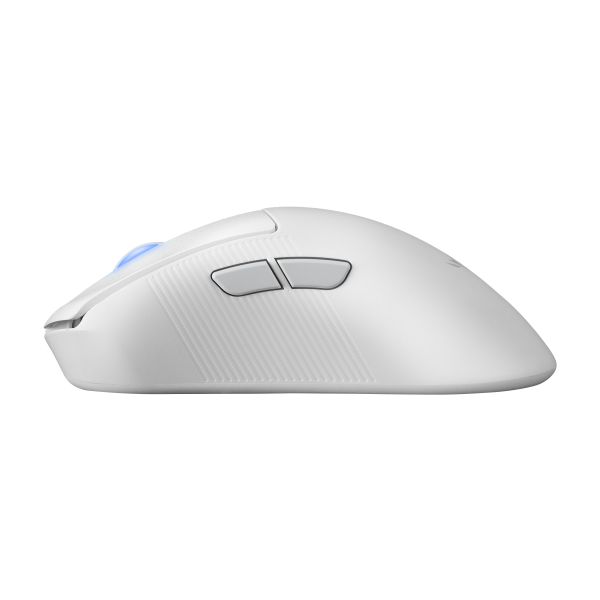 ASUS ROG Keris II Ace Wireless AimPoint White muis Gamen Rechtshandig RF Wireless + Bluetooth + USB Type-A Optisch 42000 DPI (90MP03N0-BMUA10)