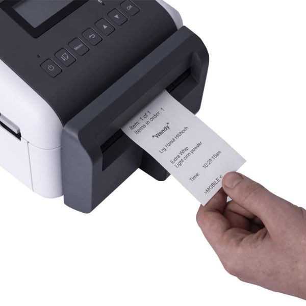 Brother TD-4550DNWBFC labelprinter Direct thermisch 300 x 300 DPI 152 mm/sec Bedraad en draadloos Ethernet LAN Wifi Bluetooth (TD4550DNWBFCZ1)