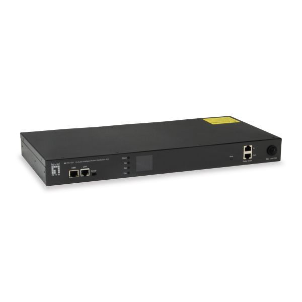 LevelOne IPS-1201E energiedistributie 12 AC-uitgang(en) Zwart (IPS-1201E)