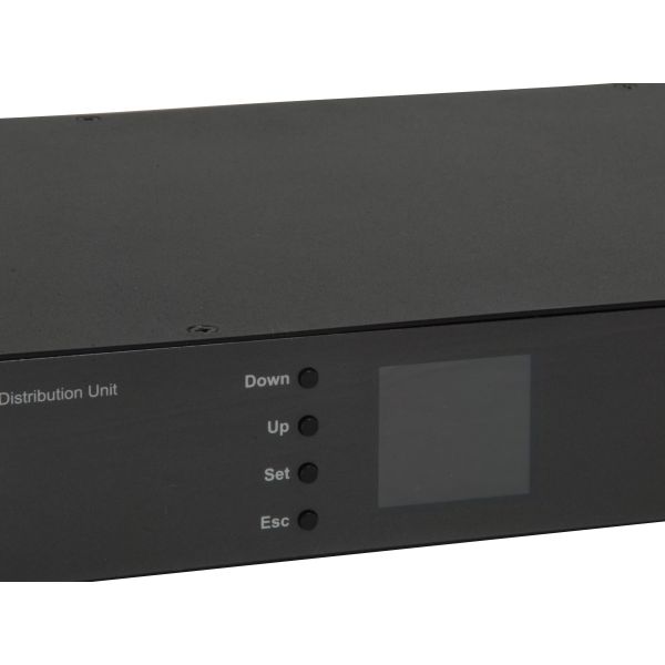 LevelOne IPS-1201E energiedistributie 12 AC-uitgang(en) Zwart (IPS-1201E)