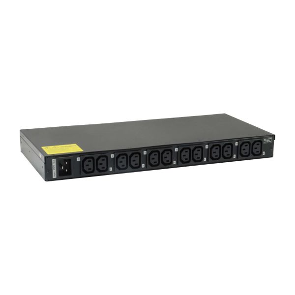 LevelOne IPS-1201E energiedistributie 12 AC-uitgang(en) Zwart (IPS-1201E)