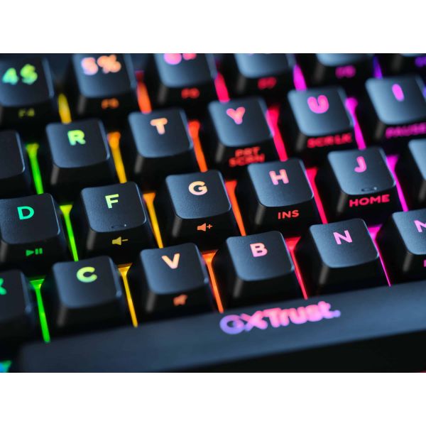 Trust GXT 923 YBAR Gaming Muis - Draadloze gamingmuis – 6 programmeerbare knoppen – 7200 DPI – Zwart (24882)