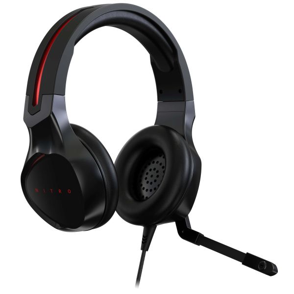 Acer Nitro Gaming Headset Bedraad Hoofdband Gamen Zwart (NP.HDS1A.008) Acer Nitro Gaming Headset Bedraad Hoofdband Gamen Zwart (NP.HDS1A.008)