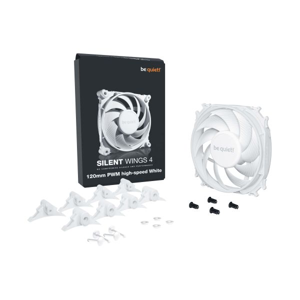 be quiet! BL115 koelsysteem voor computers Computer behuizing Ventilator 12 cm Wit 1 stuk(s) (BL115)