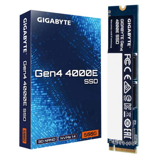 GIGABYTE Gen4 4000E 500 GB M.2 PCI Express 4.0 NVMe 3D NAND (G440E500G)