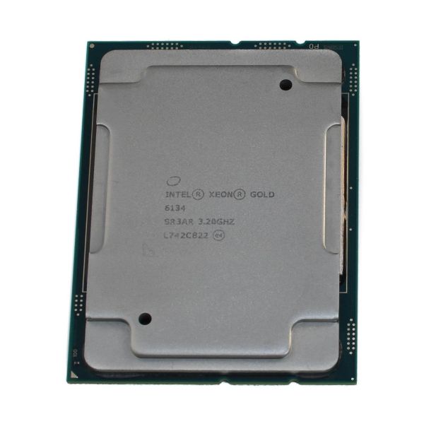 Intel Xeon Gold 6134 3.2GHz 8-Core Processor (SR3AR)