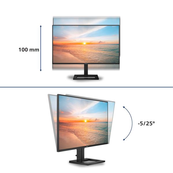 Philips 1000 series 27E1N1600AE/00 computer monitor 68,6 cm (27") 2560 x 1440 Pixels Quad HD LCD Zwart (27E1N1600AE/00) Philips 1000 series 27E1N1600AE/00 computer monitor 68,6 cm (27") 2560 x 1440 Pixels Quad HD LCD Zwart (27E1N1600AE/00)