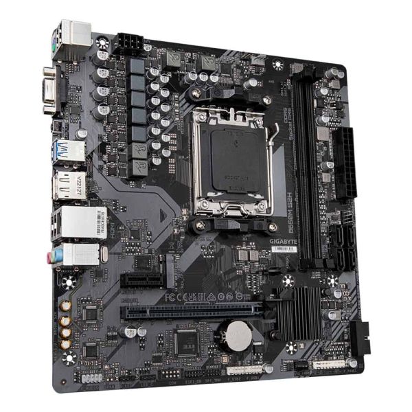 GIGABYTE B650M S2H moederbord AMD B650 Socket AM5 micro ATX (B650M S2H)