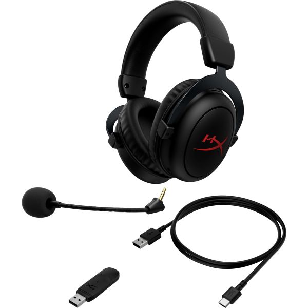 HyperX Cloud Core - Wireless Gaming Headset (zwart) (4P5D5AA) HyperX Cloud Core - Wireless Gaming Headset (zwart) (4P5D5AA)