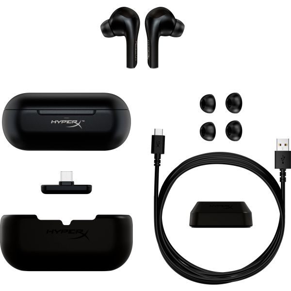 HyperX Cloud MIX Buds Wireless Headphones (Zwart) (4P5D9AA) HyperX Cloud MIX Buds Wireless Headphones (Zwart) (4P5D9AA)