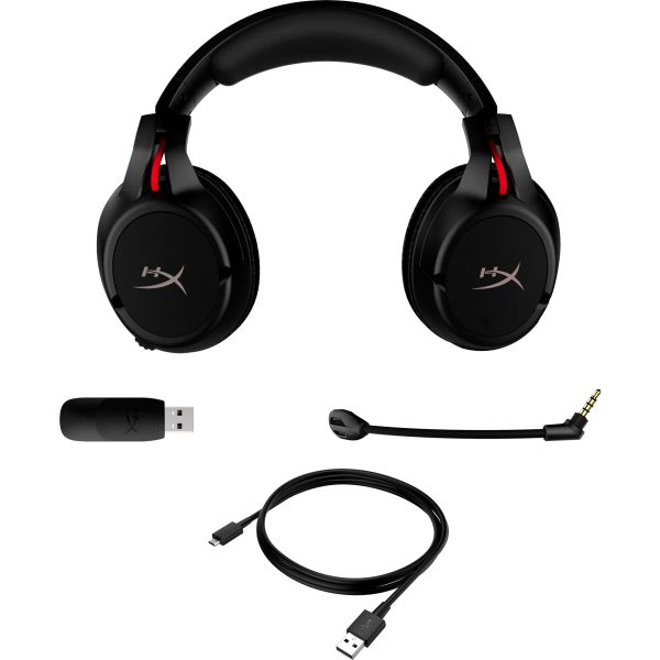 HyperX Cloud Flight - draadloze gamingheadset (zwart-rood) (4P5L4AM#ABB)
