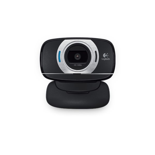 Logitech HD C615 webcam 8 MP 1920 x 1080 Pixels USB 2.0 Zwart (960-000735)