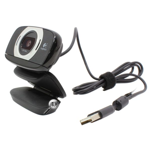 Logitech C615 webcam 1920 x 1080 Pixels USB 2.0 Zwart (960-000737)