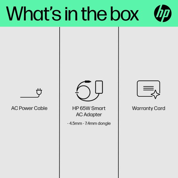 HP 65-Watt Smart netadapter (H6Y89AA#ABB)