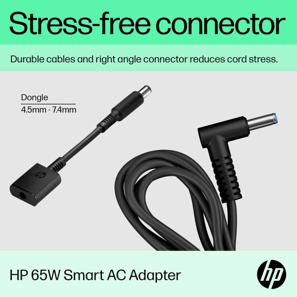 HP 65-Watt Smart netadapter (H6Y89AA#ABB)