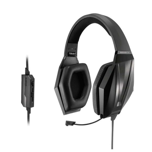 GIGABYTE FORCE H3X hoofdtelefoon/headset Bedraad Hoofdband Gamen Zwart (FORCE H3X)