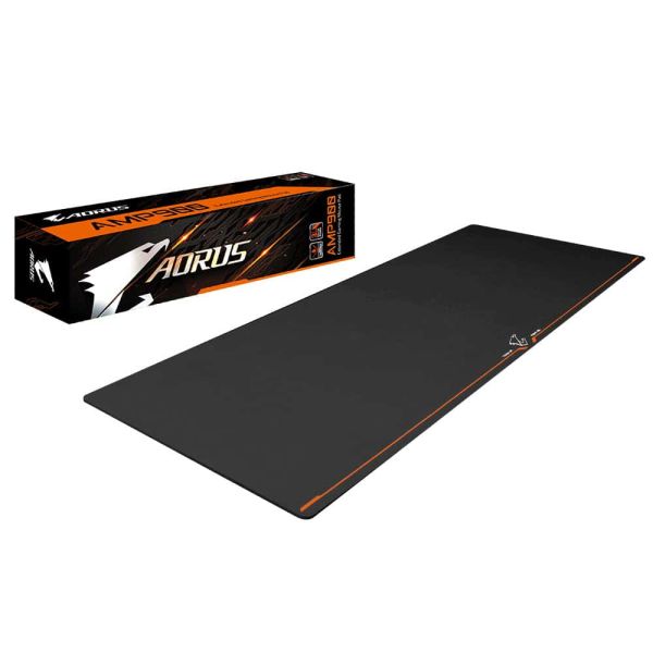 Gigabyte AMP900 Game-muismat Zwart, Oranje (GP-AMP900)