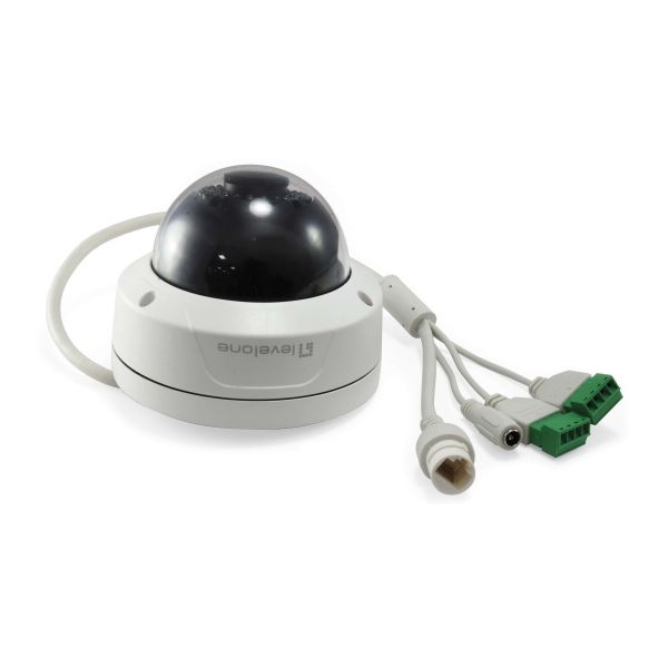 LevelOne FCS-3402 bewakingscamera Dome IP-beveiligingscamera Binnen & buiten 1920 x 1080 Pixels Plafond/muur (FCS-3402)