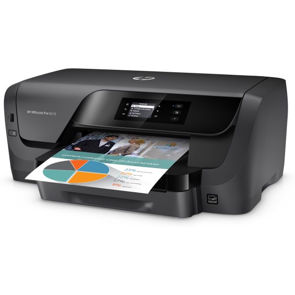 HP OfficeJet Pro 8210 Draadloos Kleur Printer, Instant Ink; Dubbelzijdig printen (D9P29)