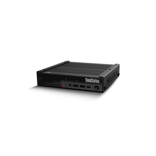 Lenovo ThinkStation P3 Tiny Intel® Core™ i7 i7-14700 32 GB DDR5-SDRAM 1 TB SSD NVIDIA T400 Windows 11 Pro Mini PC Workstation Zwart (30H0004XGE)