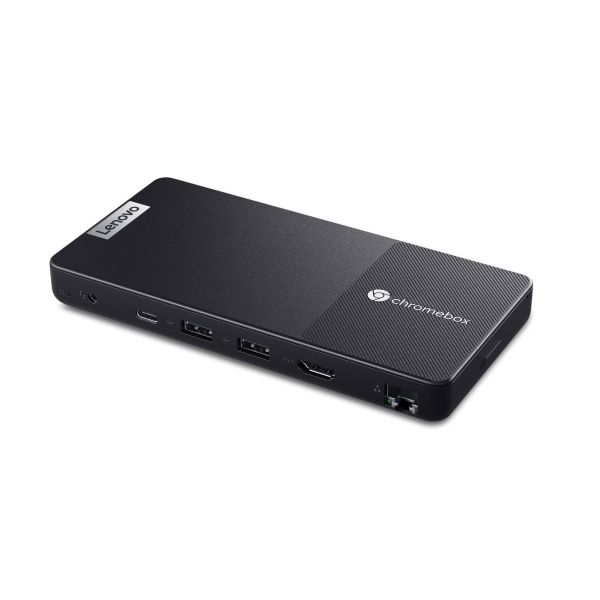Lenovo Chromebox Micro Intel® Celeron® N N4500 8 GB LPDDR4x-SDRAM 32 GB eMMC ChromeOS Micro PC Mini PC Zwart (83F9001TGE)