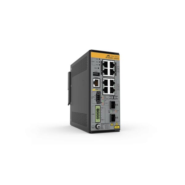 Allied Telesis IE220-10GHX Managed L2 Gigabit Ethernet (10/100/1000) Power over Ethernet (PoE) Grijs (AT-IE220-10GHX-80)