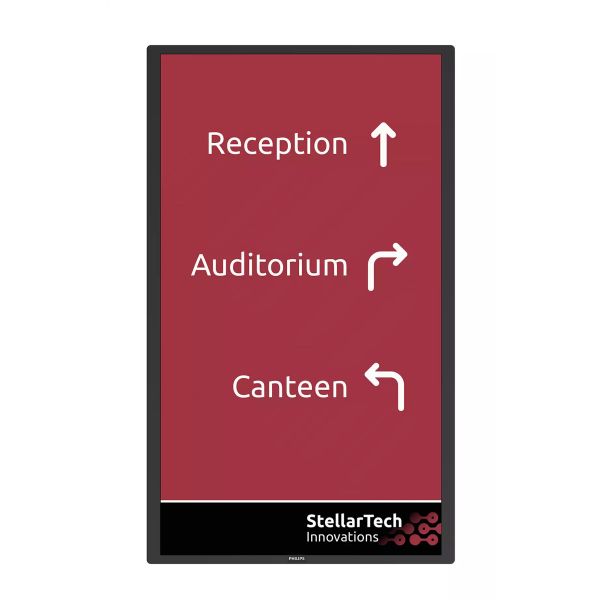Philips Signage Solutions 32BDL5150I/00 beeldkrant Digitale signage flatscreen 80 cm (31.5") Wifi Quad HD Zwart Type processor Android (32BDL5150I/00)