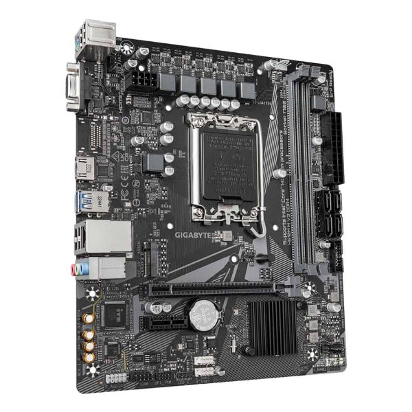 GIGABYTE H610M H V3 DDR4 moederbord Intel H610 Express LGA 1700 micro ATX (H610M H V3 DDR4 1.0) GIGABYTE H610M H V3 DDR4 moederbord Intel H610 Express LGA 1700 micro ATX (H610M H V3 DDR4 1.0)