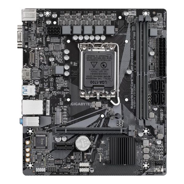 GIGABYTE H610M H V3 DDR4 moederbord Intel H610 Express LGA 1700 micro ATX (H610M H V3 DDR4 1.0) GIGABYTE H610M H V3 DDR4 moederbord Intel H610 Express LGA 1700 micro ATX (H610M H V3 DDR4 1.0)
