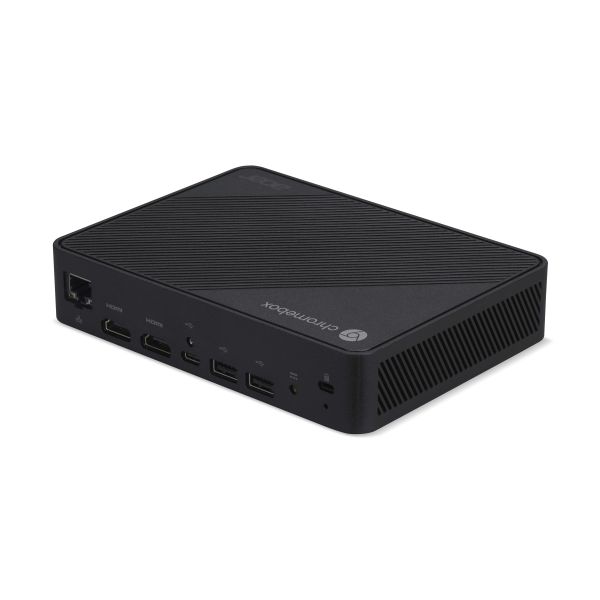 Acer Chromebox Mini CXM1 IN4832 Intel® Celeron® N4500 8 GB LPDDR4-SDRAM 32 GB eMMC ChromeOS Mini PC Zwart (DT.Z46EH.001)